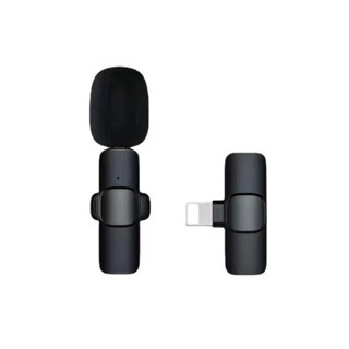 เตรียมจัดส่ง Wireless Microphone ไมโครโฟนไร้สายแบบพกพาใช้สําหรับ สมาร์ทโฟน ไมค์ไร้สายหนีบเสื้อ ไมค์หนีบปกเสื้อ