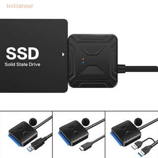 [Initiatour] สายเคเบิลอะแดปเตอร์ฮาร์ดไดรฟ์ USB 3.0 เป็น Sata 3.5 2.5 สําหรับ Samsung Seagate WD HDD SSD