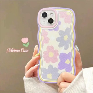 เคสโทรศัพท์มือถือ Tpu นิ่ม กันกระแทก ลายดอกไม้ สีน้ํา หลากสี สําหรับ Redmi 12C 9A 9C 10 10C 10A 4A 5A 6A 8 8A