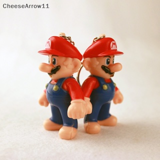 Che พวงกุญแจ จี้รูปการ์ตูนเกม Super Mario เรืองแสง ของขวัญคริสต์มาส สําหรับเด็ก