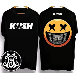 (Official New Shop) KU$H Smile face T-shirt DESIGN High Quality Guaranteed Clothing COD Tshirt Unise