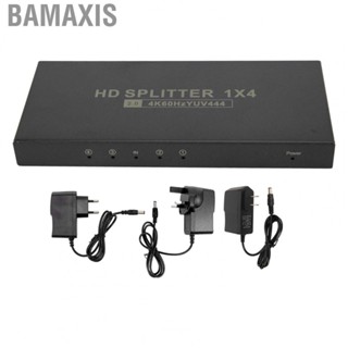 Bamaxis HD Multimedia Interface Splitter  Duplicate Screen Adapter RGB444 HDCP2.2 1 in 4 Out for