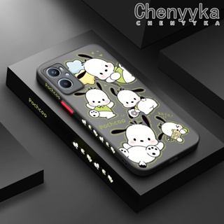 เคสโทรศัพท์มือถือ ซิลิโคนนุ่ม ใส บาง กันกระแทก ลาย Pochacco แฟชั่น สําหรับ OPPO A96 A57 2022 A77 2022 A57s A57e A77s