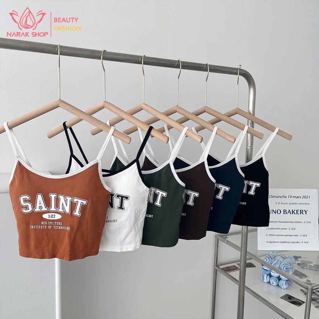 สายเดี่ยวเสื้อครอป สีดำสไตล์สาวฮอต เสื้อครอปสายเดี่ยว เสื้อครอปเเขนกุดเเฟชั่น