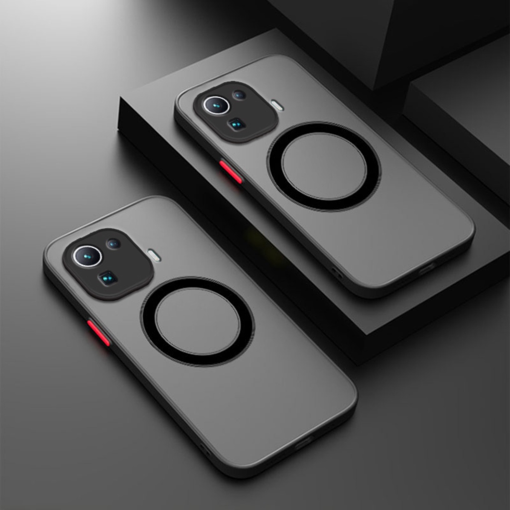 เคสโทรศัพท์มือถือ แบบแม่เหล็ก ผิวด้าน สําหรับ OnePlus 11 5G One Plus 11 9 R RT 8 7 10 10T Pro