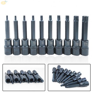 【VARSTR】Socket Screwdriver Reliable Replacement Square Hole 1/2\ 100mm Blue