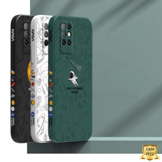 เคส infinix note 8i โทรศัพท์มือถือ กันกระแทก ลายดวงจันทร์ อวกาศ สไตล์คลาสสิก สําหรับ3bTKR