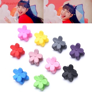 (Takashiflower) กิ๊บติดผม รูปดอกไม้ ขนาดเล็ก สีแคนดี้ แฟชั่น 10 ชิ้น