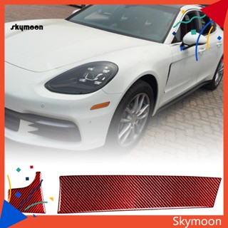 Skym* สติกเกอร์คาร์บอนไฟเบอร์ ป้องกันรอยขีดข่วน สําหรับแผงคอนโซลกลาง Porsche Palamela Left Drive 2 ชิ้น