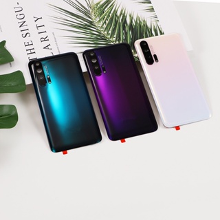 เคสแบตเตอรี่กระจก ลายโลโก้กล้อง ด้านหลัง แบบเปลี่ยน สําหรับ Huawei Honor20 Pro Honor 20 Pro