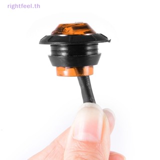 Rightfeel.th ใหม่ ไฟหรี่ข้าง Led 3 ดวง สีเหลืองอําพัน 12V 3/4 นิ้ว 1 ชิ้น