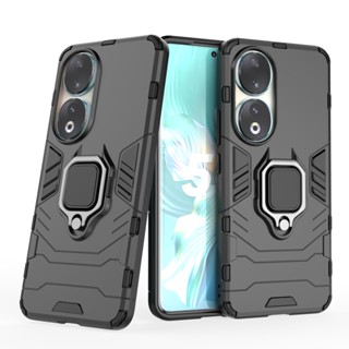 เคสโทรศัพท์มือถือ PC กันกระแทก พร้อมแหวนนิ้ว สําหรับ Honor 90 Honor 90 80 70 Funda Coque Honor 90