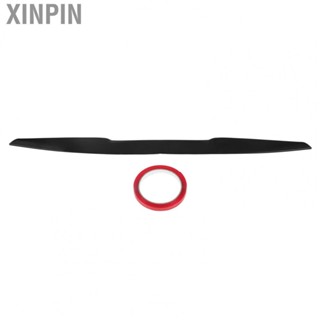 Xinpin Rear Trunk Wing Rubber Rear Trunk Spoiler Black for Auto