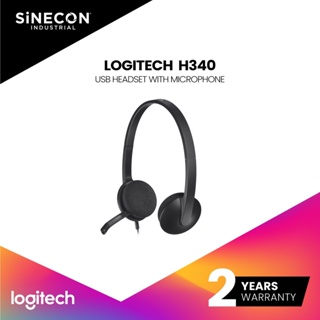 Logitech หูฟัง H340 USB Stereo Headset - Black - AP