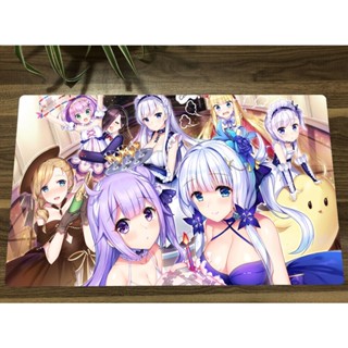 Azur Lane Yugioh Playmat CCG TCG แผ่นรองเมาส์ ลายการ์ตูนอนิเมะ 05 สําหรับเล่นเกม