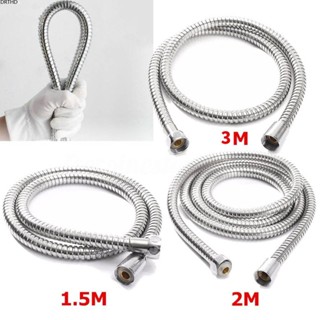 [พร้อมส่ง] 1.5 /2m /3m Stainless Steel Bathroom 1/2&amp;#39;&amp;#39; Water Pipe Flexible Shower Head Hose Toilet Accessories