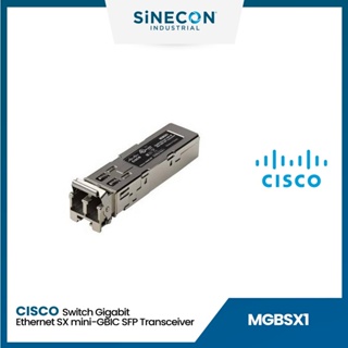 CISCO Switch Gigabit Ethernet SX Mini-GBIC SFP Transceiver (MGBSX1)