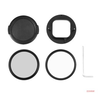 Zzz CPL+ ฟิลเตอร์ UV เลนส์กล้อง 52 มม. สําหรับเลนส์กล้อง HERO10 สีดํา