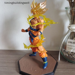 Twth โมเดลฟิกเกอร์ Son Goku Super Saiyan Dragon Ball Goku DBZ ขนาด 17 ซม.