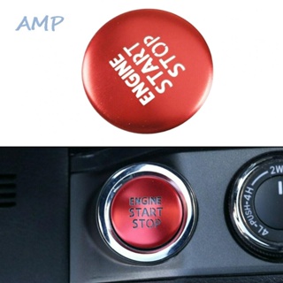 ⚡BABYCITY-TH⚡Start Engine Aluminum Alloy Car Accessories Durable Red Replacement 1 Pcs⚡NEW 7