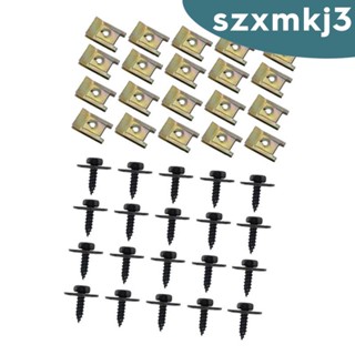 [Szxmkj3] สกรูหกเหลี่ยม J98+J260 คลิปโลหะ 1er 20pc J260 20pc J98