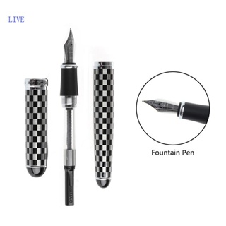 Live JINHAO X750 ปากกาหมึกซึม ขนาดกลาง อุปกรณ์เครื่องเขียน แบบมืออาชีพ