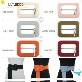 LILY หัวเข็มขัดแฟชั่น แฮนด์เมด DIY สําหรับตกแต่งชุดเดรส