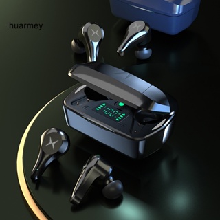 Huarmey HG-6 หูฟังอินเอียร์บลูทูธไร้สาย IPX5 กันน้ํา ตัดเสียงรบกวน ออกแบบตามสรีรศาสตร์ พร้อมไมโครโฟน สําหรับวิ่ง