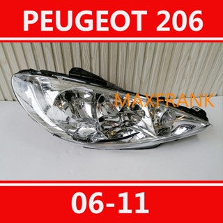 ฝาครอบไฟหน้ารถยนต์ สําหรับ PEUGEOT 206 06 07 08 09 10 11 HEADLAMP  HEADLIGHT  LENS HEAD LAMP FRONT LIGHT/Headlamp Cover