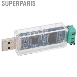 Superparis USB To CAN Converter Module  Debugging Assistant Case PCB 5V Open Source Project Porting with 3 Colors  Indicator for Industrial Use