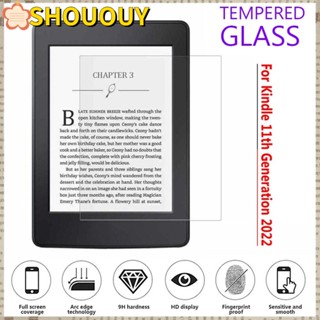 SHOUOUY ฟิล์มกันรอยหน้าจอ UHD e-Reader 2.5D สําหรับ Kindle 11th Generation 2022 3 ชิ้น