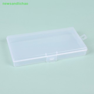 Newsandlichao กล่องพลาสติกใส PP ทรงสี่เหลี่ยม ขนาดใหญ่ สําหรับเก็บหน้ากาก