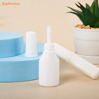 [BaiPester] ขวดปั๊มพลาสติกเปล่า เติมได้ 10 20 กรัม สําหรับบรรจุภัณฑ์ 10 ชิ้น