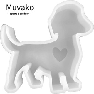 Muvako แม่พิมพ์ซิลิโคน สีขาว สําหรับทําเทียน งานฝีมือ เตาอบ แฮนด์เมด