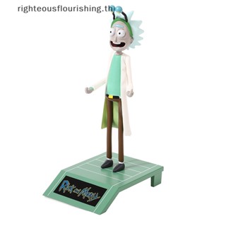 Righteousflourishs.th โมเดลฟิกเกอร์ Rick Sanchez and Morti แฮนด์เมด ของเล่นสําหรับเด็ก