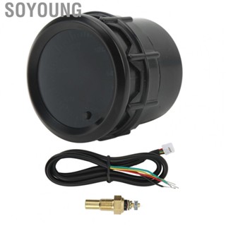 Soyoung Oil Temperature Gauge 52mm Long Durability Temp  for Car Motorcycle