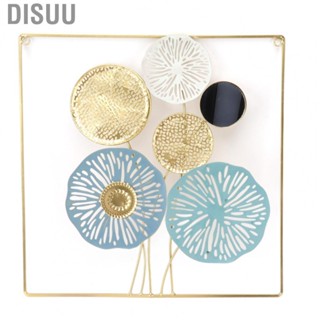 Disuu Mirror Wall Art Decor Modern Exquisite Desk Ornament Wrought Iron Decoration for Bedroom Living Room