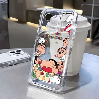 ใหม่ เคสโทรศัพท์มือถือนิ่ม ลายการ์ตูนชินจัง สําหรับ Iphone Apple 13 8 14Promax 7 1211 AG2T