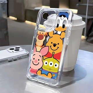 เคสโทรศัพท์มือถือแบบนิ่ม ลายหมีพูห์ ทิกเกอร์ 812 สําหรับ Iphone 11 14Pro 13 7 QOVZ