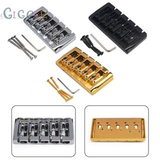 ⭐READY STOCK ⭐Easy to Install For 5 String Bass Guitar Bridge Enhanced Tonal Clarity &amp; Sustain