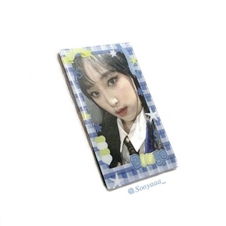 [Photocard Decoration] สติกเกอร์ริบบิ้น ลาย Gooka สําหรับตกแต่งโฟโต้การ์ด