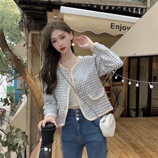 เสื้อโค้ท คอวี แต่งกระดุม สไตล์เกาหลี แฟชั่นฤดูใบไม้ร่วง สําหรับผู้หญิง