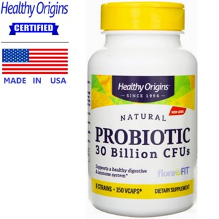 เฮลท์ตี้ ออริจินส์ โพรไบโอติก โปรไบโอติก x 150 เม็ด Healthy Origins Probiotic 30 Billion / กินร่วมกับ แอปเปิ้ลไซเดอร์...