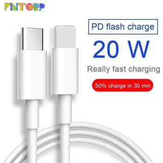 20W PD สายชาร์จเร็ว USB-C ถึง L Type C สายสำหรับ Iphone 14 13 12 11 Pro Max XR XS 8 7 6S