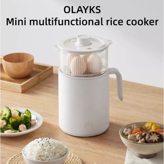 Olayks หม้อหุงข้าว ขนาดเล็ก อเนกประสงค์ 1 ลิตร 1 คน