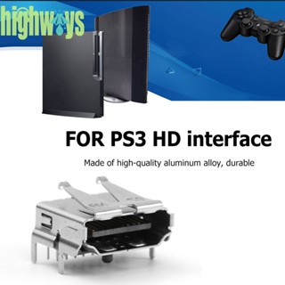 พอร์ตอินเตอร์เฟซ HDMI โลหะ สําหรับ PS3 3000 4000 [highways.th]