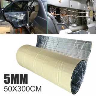 แผ่นโฟมฉนวนกันความร้อน ขนาด 50x300 ซม. 5 มม. สําหรับรถยนต์ ☆Whywellvipmall