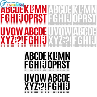 สติกเกอร์ไวนิล ลายตัวอักษร ขนาดใหญ่ 4 นิ้ว มีกาวในตัว สําหรับติดตกแต่งกล่องจดหมาย หน้าต่าง 24 แผ่น 272 ชิ้น