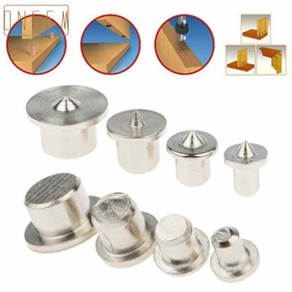 【ONCEMOREAGAIN】Dowel Centre Point 8 pcs A3 steel Chrome plating Solid 6mm 8mm 10mm 12mm