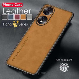 เคสโทรศัพท์หนังแกะ TPU แบบนิ่ม กันกระแทก สําหรับ Honor 90 Pro Lite 5G 2023 Honor90 90Pro Honor90Pro 90Lite